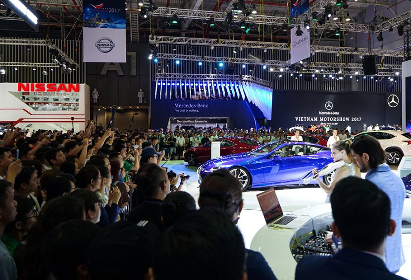 2025年越南胡志明车展Vietnam Motor Show 展馆现场,专业观众参观实况