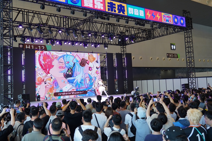 2026年中国国际动漫游戏博览会-上海漫展CCG EXPO展馆内部展台环境实拍