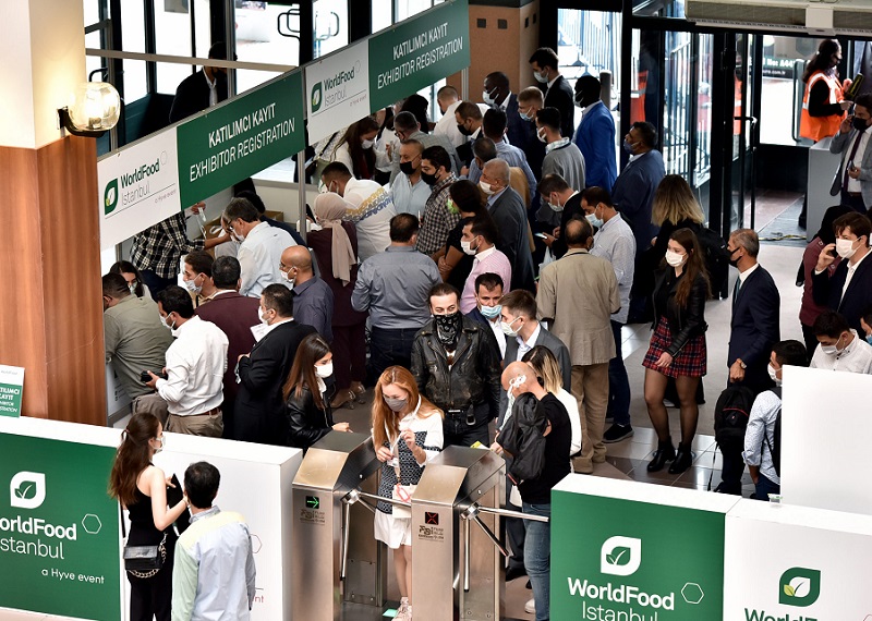 2026年土耳其伊斯坦布尔食品饮料展览会WorldFood Istanbul参展商与海外采购商展台洽谈现场