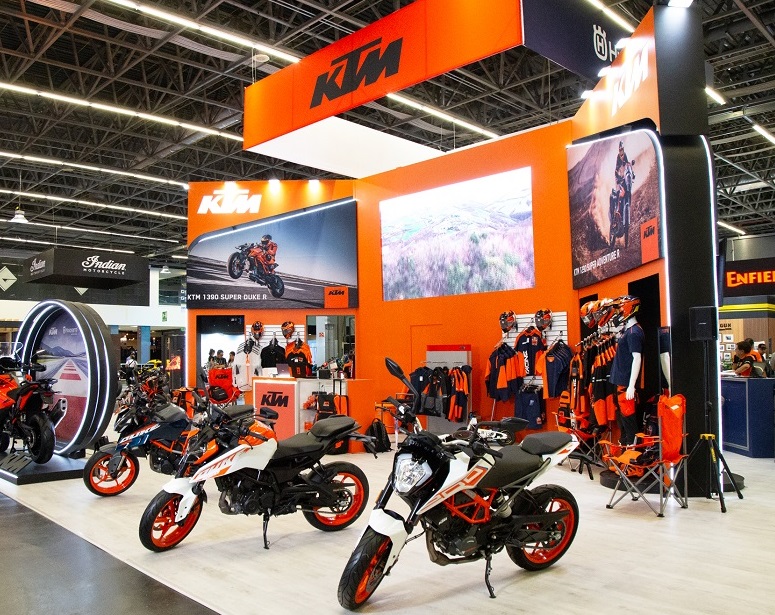 2026年墨西哥摩托车展览会EXPO MOTO展馆内部展台环境实拍