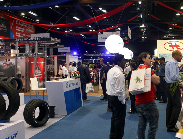 2027年巴拿马轮胎展览会Latin Tyre Expo展馆内部展台环境实拍