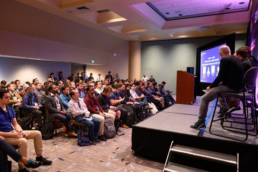 2027年美国圣何塞区块链展览会Blockchain Expo North America展馆现场,专业观众参观实况