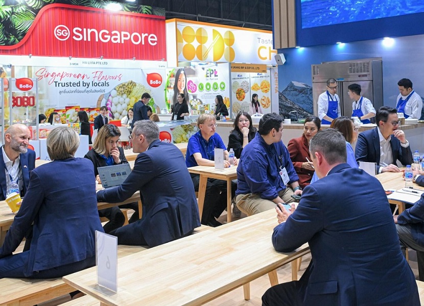 2027年泰国曼谷食品展THAIFEXTHAIFEX Anuga Asia参展商与海外采购商展台洽谈现场