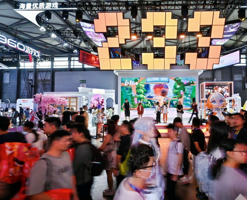 2027年中国(上海)国际数码互动娱乐展览会CJCHINAJOY行业机械设备展品展台实拍