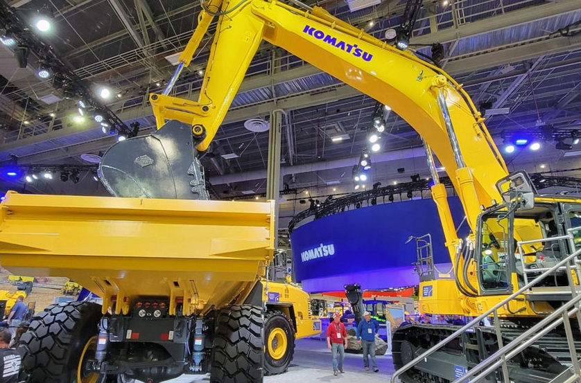 2029年美国拉斯维加斯工程机械展览会CONEXPO-CON AGG行业机械设备展品展台实拍