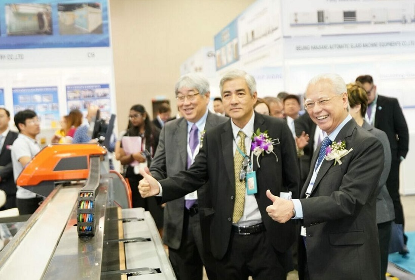 2026年马来西亚玻璃展览会Glasstech Asia行业机械设备展品展台实拍