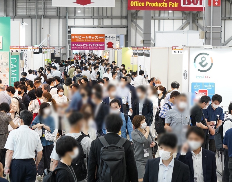 2027年日本东京文具办公用品展览会ISOT TOKYO展馆内部展台环境实拍