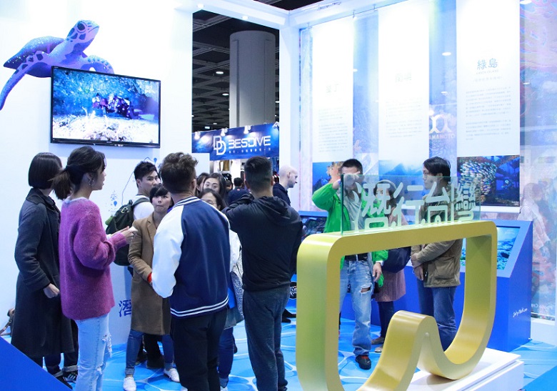 2026年香港国际潜水及度假旅游展DRT SHOW HongKong展馆现场，专业观众参观实况