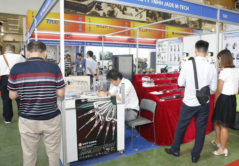 2026年越南河内工业展览会VIIF行业机械设备展品展台实拍