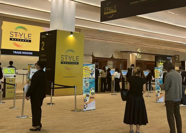2025年泰国曼谷家具家居展览会STYLE Bangkok展馆内部展台环境实拍
