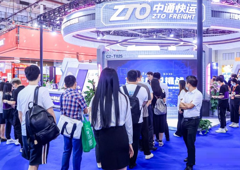 2028年上海物流交通运输及远程信息展-亚洲物流双年展transport logistic China展馆内部展台环境实拍