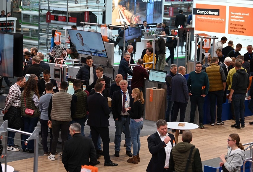 2026年德国汉诺威畜牧业展览会EUROTIER HANNOVER参展商与海外采购商展台洽谈现场