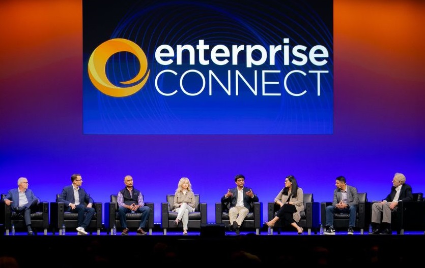 2027年美国全球IP通信展览会Enterprise Connect展馆内部展台环境实拍