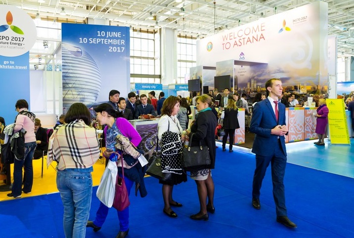 2026年哈萨克斯坦阿斯塔纳旅游展览会ASTANA TRAVEL EXPO展馆现场,专业观众参观实况