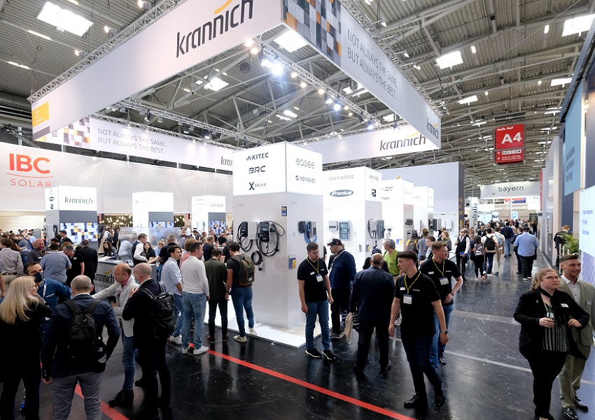 2027年德国慕尼黑太阳能光伏展览会Intersolar Europe行业机械设备展品展台实拍