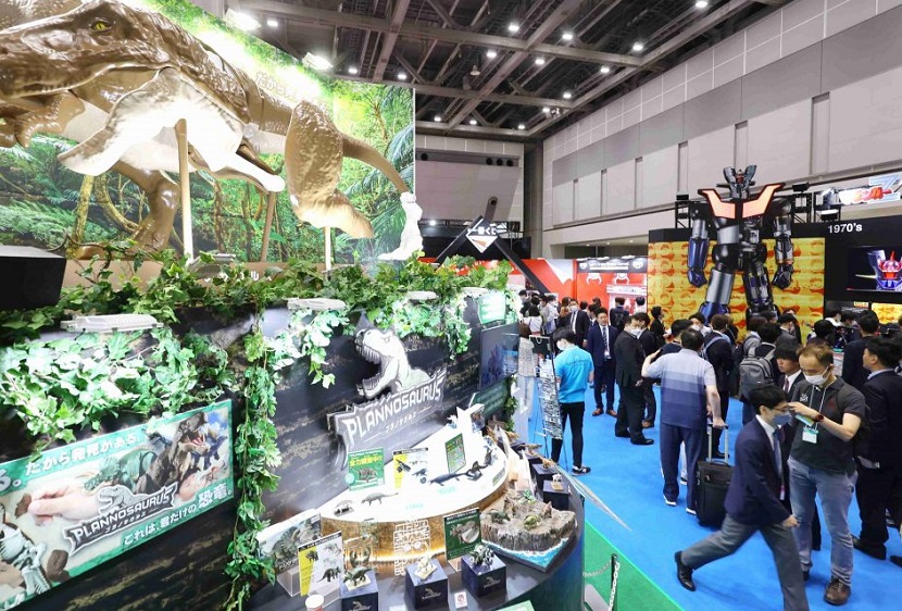 2026年日本东京玩具展览会TOKYO TOY SHOW参展商与海外采购商展台洽谈现场
