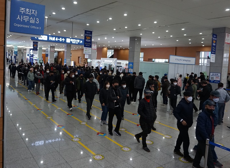2027年韩国首尔渔具钓具展览会KOFISH展馆内部展台环境实拍