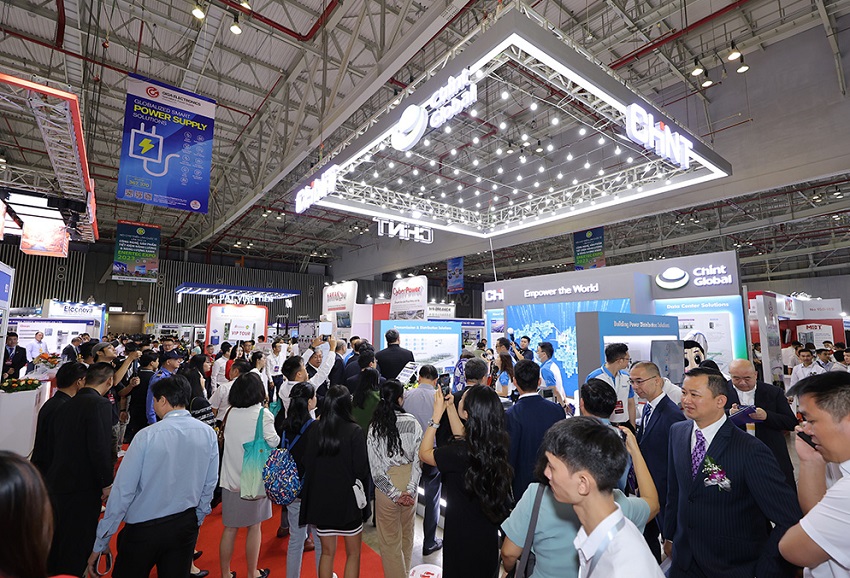 2026年越南胡志明电力、线缆展览会VIETNAM ETE参展商与海外采购商展台洽谈现场