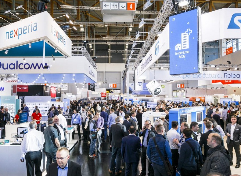 2027年德国纽伦堡嵌入式展览会Embedded World展馆内部展台环境实拍