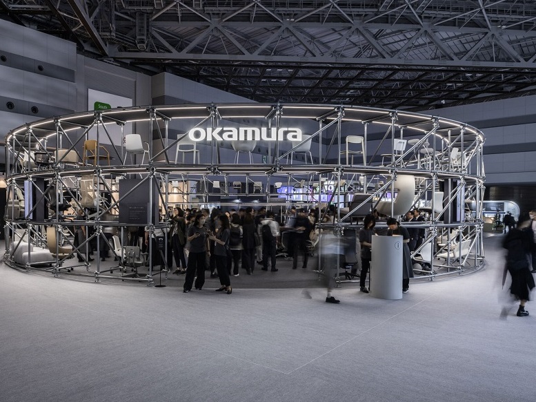 2027年日本东京办公家具展ORGATEC TOKYO展馆内部展台环境实拍