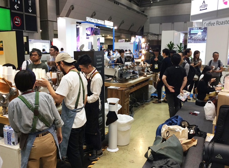 2026年日本东京咖啡及茶展览会SCAJ展馆内部展台环境实拍