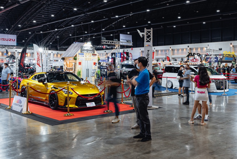 2026年泰国曼谷改装车及配件展览会BANGKOK AUTO SALON展馆内部展台环境实拍