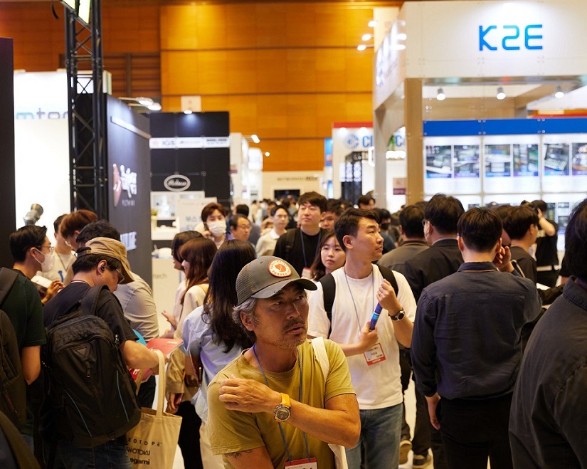 2027年韩国首尔广播、媒体、灯光音响展览会KOBA展馆内部展台环境实拍