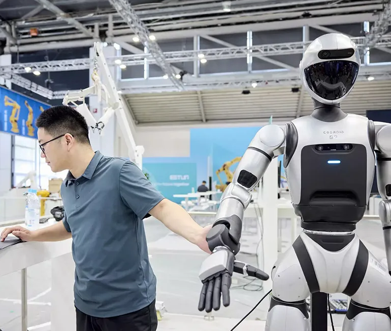 2027年慕尼黑上海机器人及自动化展览会Automatica Shanghai行业机械设备展品展台实拍