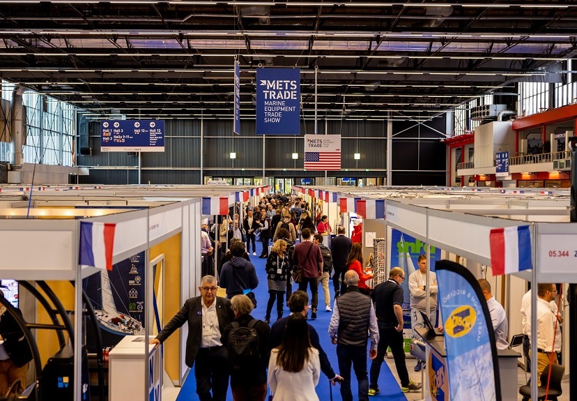 2026年荷兰阿姆斯特丹游艇展览会METSMETS TRADE展馆现场,专业观众参观实况