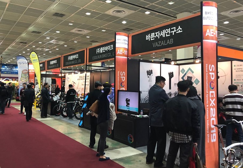 2026年韩国首尔体育用品及健身展览会SPOEX行业机械设备展品展台实拍