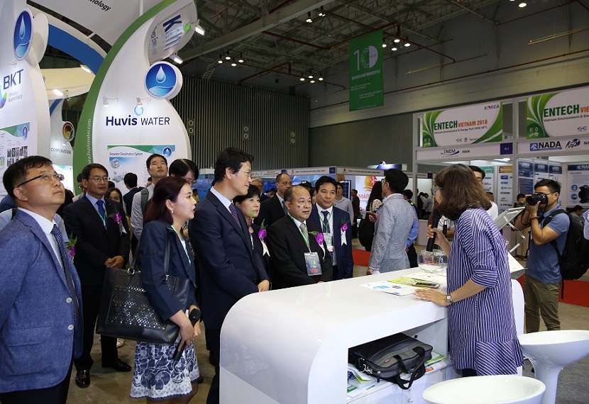 2026年越南河内环保、水处理展览会ENTECH VIETNAM展馆内部展台环境实拍