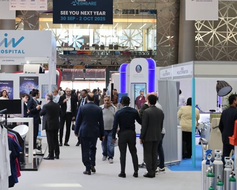 2026年卡塔尔医疗器械、牙科展览会Qatar Medicare展会现场产品演示与行业交流活动
