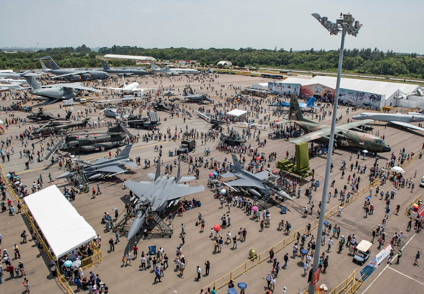 2028年新加坡航空展览会Singapore Air Show行业机械设备展品展台实拍