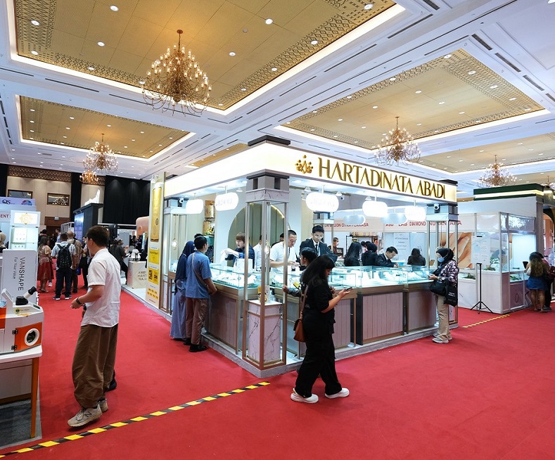 2026年印尼万隆珠宝展览会Jakarta International Jewellery Fair行业机械设备展品展台实拍