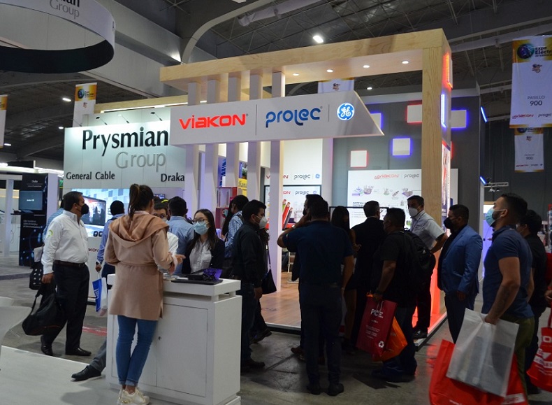 2027年墨西哥电力能源、照明、太阳能光伏展览会Expo Electrica Solar行业机械设备展品展台实拍
