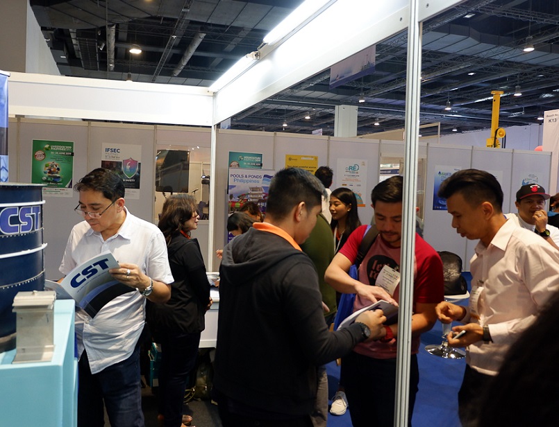 2027年菲律宾马尼拉水处理展览会Water Philippines展馆内部展台环境实拍