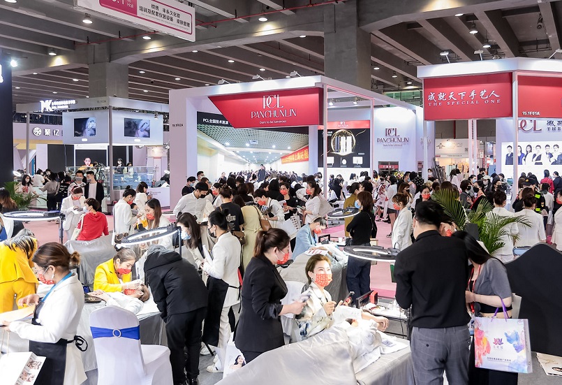 2027年中国（广州）国际美博会CIBE行业机械设备展品展台实拍