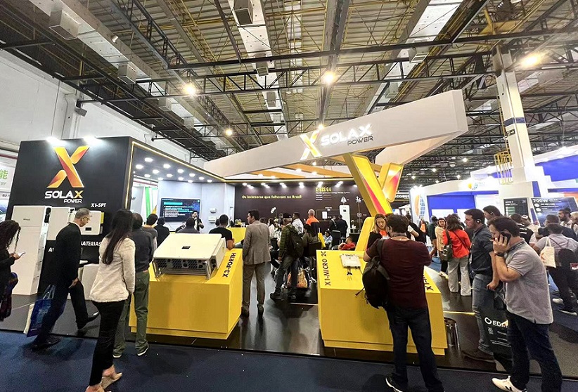 2027年巴西圣保罗太阳能光伏展览会InterSolar South America展馆内部展台环境实拍