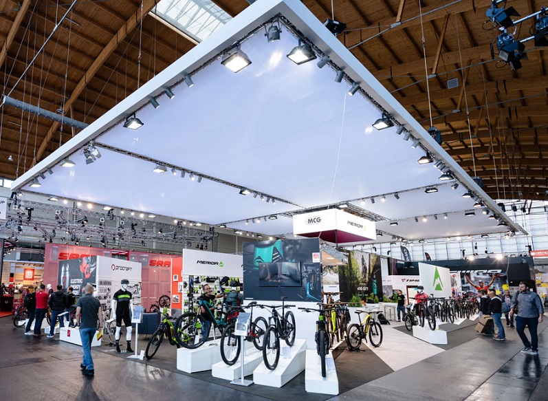 2027年德国法兰克福欧洲自行车展览会EUROBIKE展馆内部展台环境实拍