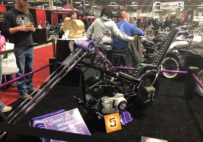 2026年美国印第安纳摩托车展览会Indiana Motorcycle Expo展馆现场，专业观众参观实况