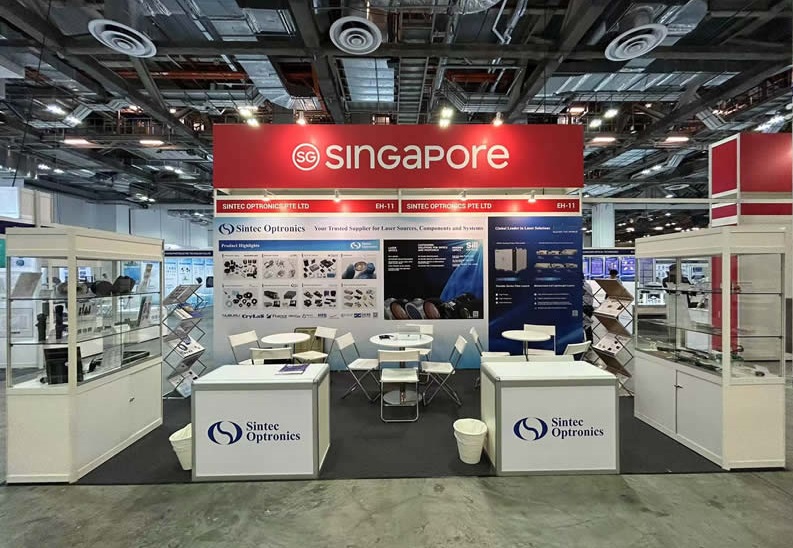 2027年新加坡光电展-新加坡光博会Asia Photonics Expo展馆内部展台环境实拍