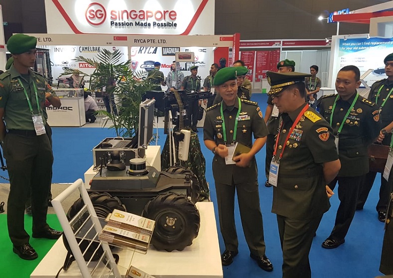 2027年印尼国际军警防务、海军、空军展览会Indo Defence展馆内部展台环境实拍