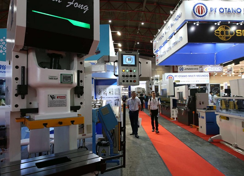 2026年印尼雅加达工业机械制造展览会Manufacturing Indonesia行业机械设备展品展台实拍