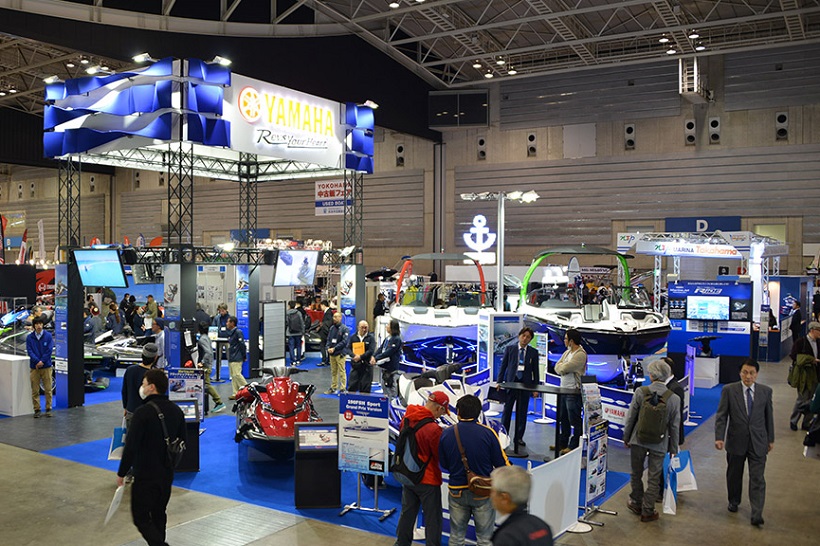 2027年日本横滨游艇展览会JIBSJapan International Boat Show参展商与海外采购商展台洽谈现场