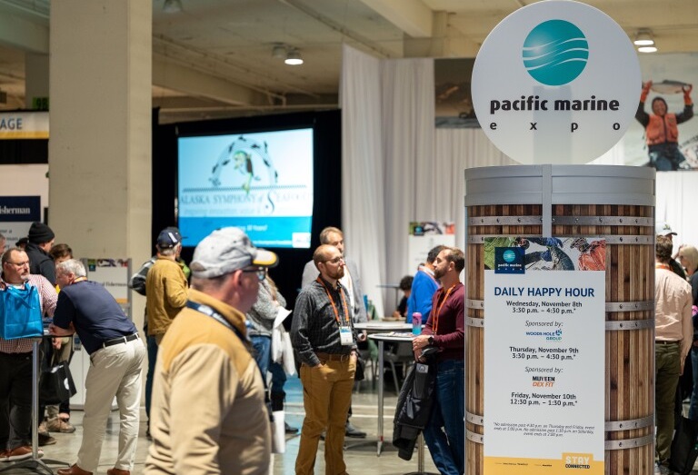 2026年美国西雅图太平洋海事展览会Pacific Marine Expo展馆现场，专业观众参观实况