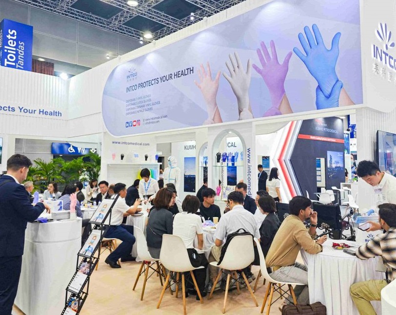 2028年马来西亚橡胶手套展IRGCEInternational Rubber Glove Conference & Exhibition展馆内部展台环境实拍