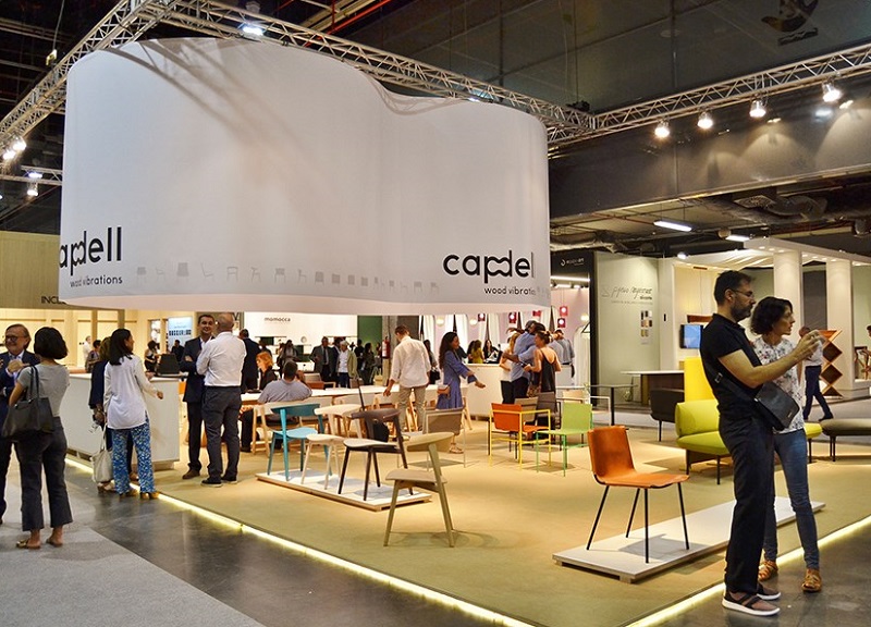 2026年西班牙瓦伦西亚家具展览会FERIA HABITAT VALENCLA展馆内部展台环境实拍