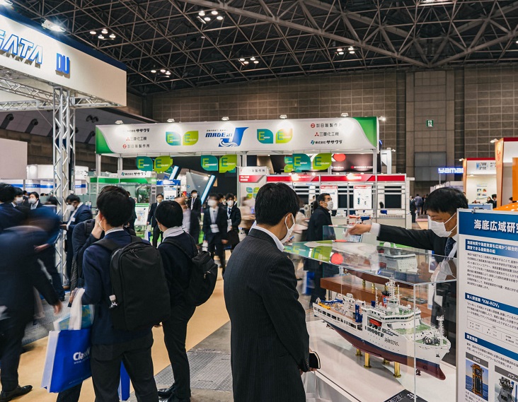 2028年日本东京海事展览会SEA JAPAN行业机械设备展品展台实拍