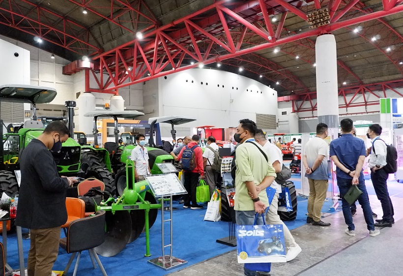 2027年印尼雅加达农业机械展览会INAGRITECH参展商与海外采购商展台洽谈现场