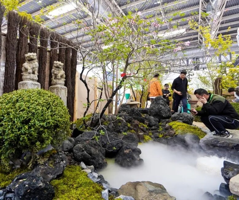 2026年中国（北京）国际花卉园艺展览会Hortiflorexpo IPM Beijing参展商与海外采购商展台洽谈现场